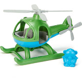 Green Toys: Helicopter Green - Blue Pilot Character Play Vehicle