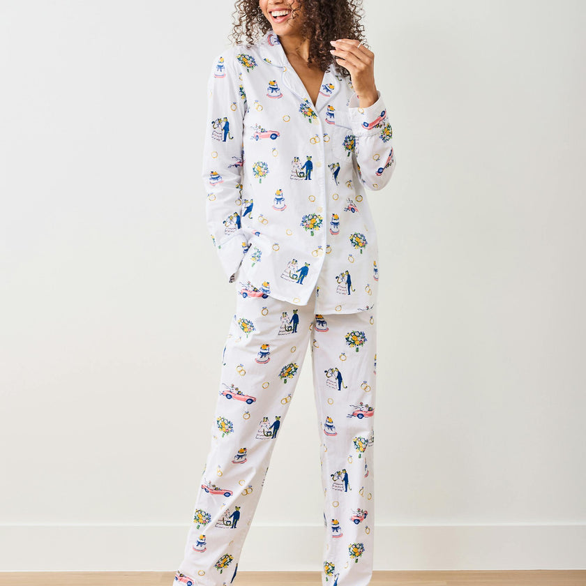 Happily Ever After - Long PJ Set - Cloud