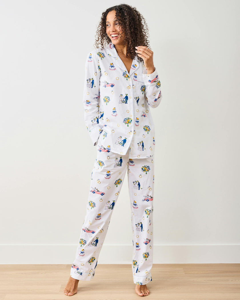 Happily Ever After - Long PJ Set - Cloud
