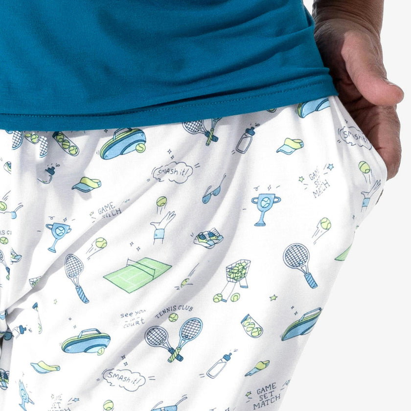 Tennis Bamboo Men's Pajama Set