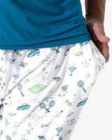 Tennis Bamboo Men's Pajama Set