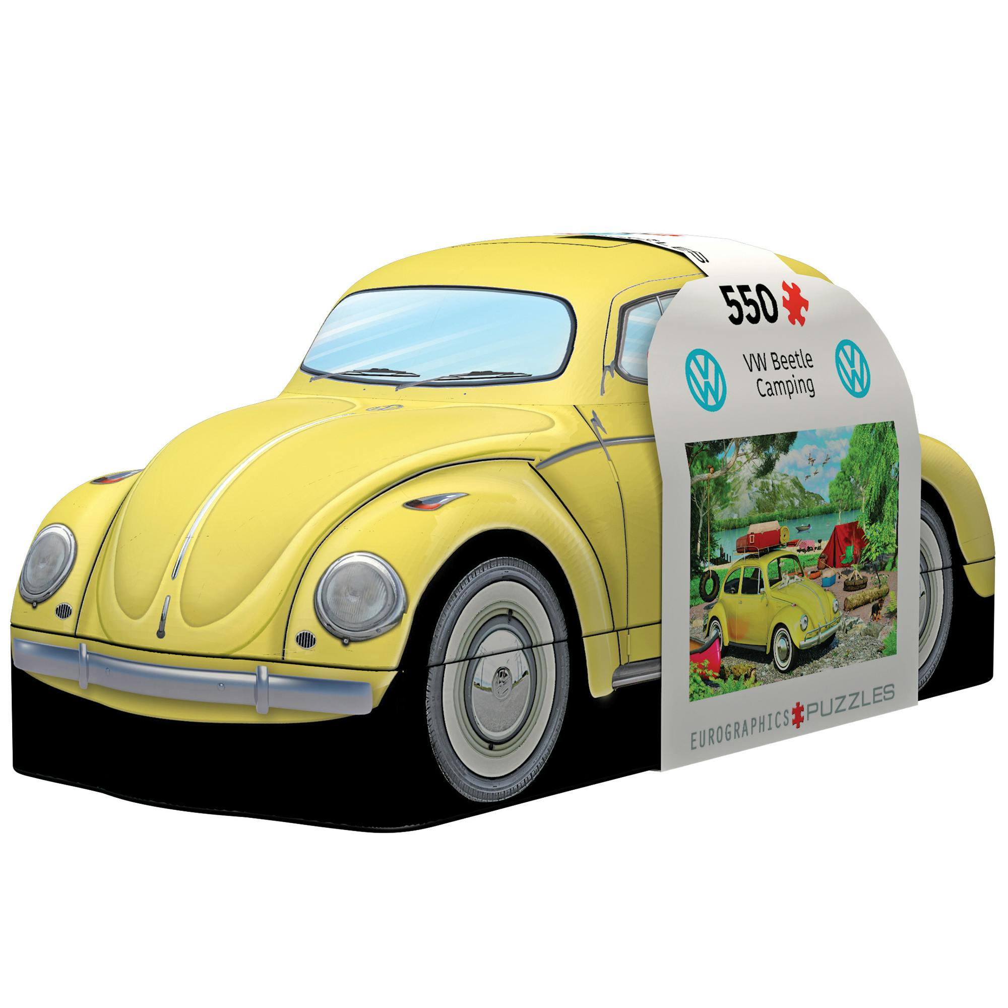 VW Beetle Camping Tin - 550 PC Puzzle