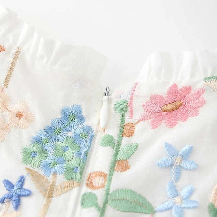 Everly Embroidered Maxi Dress (Women)