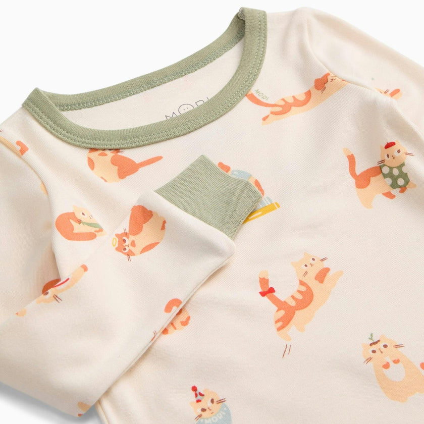 Cat Nap Pajama Set