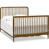 Liberty 4-in-1 Convertible Spindle Crib in Natural Walnut