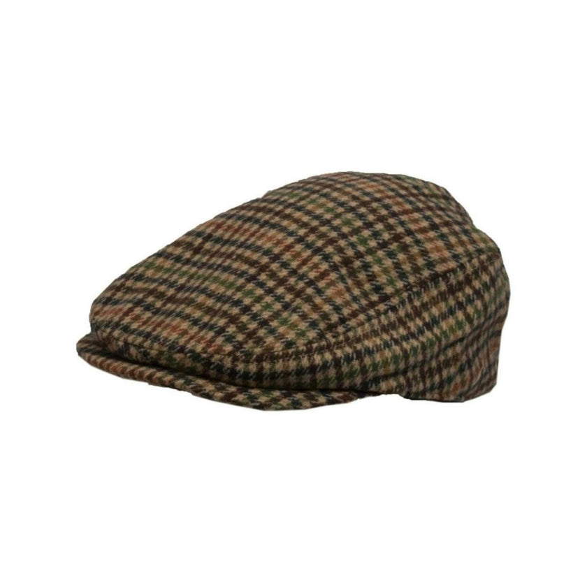 Holmes Tweed Flat Cap - Brown