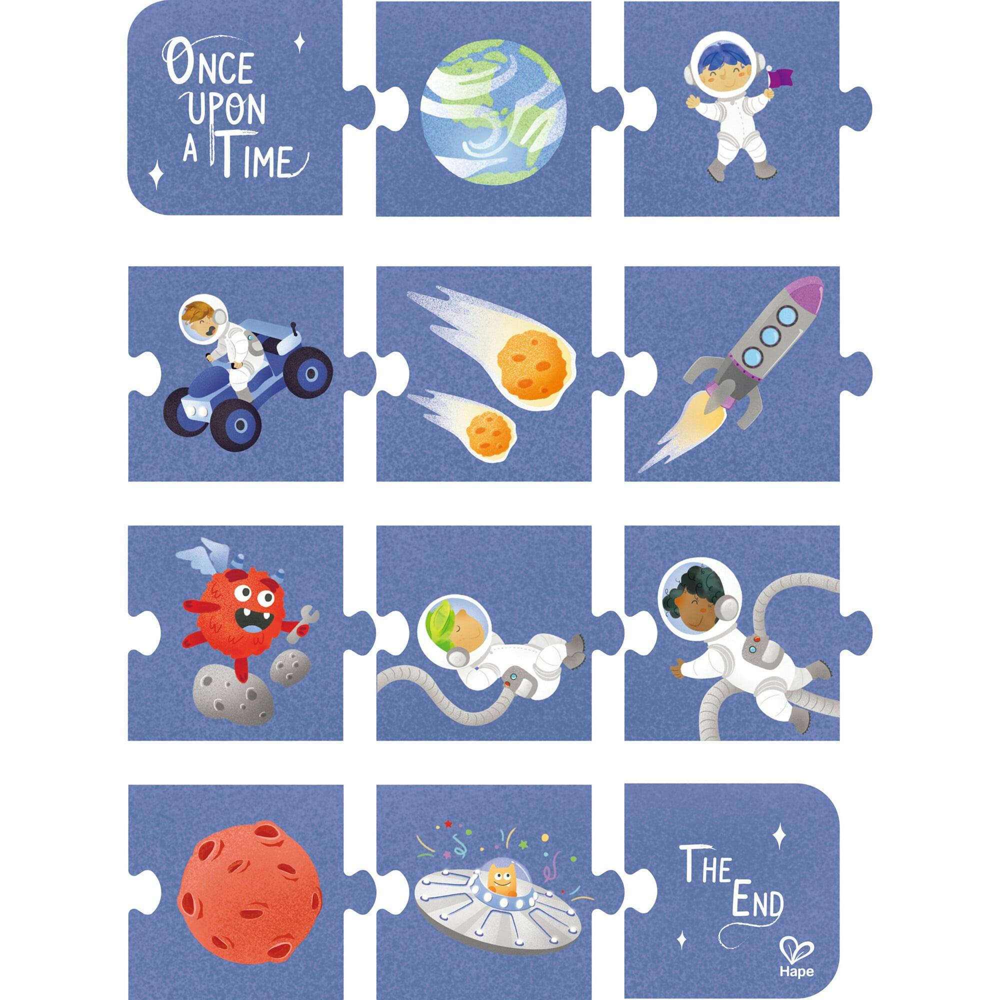 Hape: Space Adventure Puzzle - 3-In-1