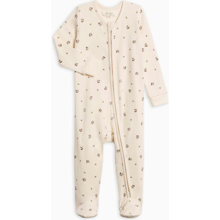 Kit Ribbed Zipper Sleeper