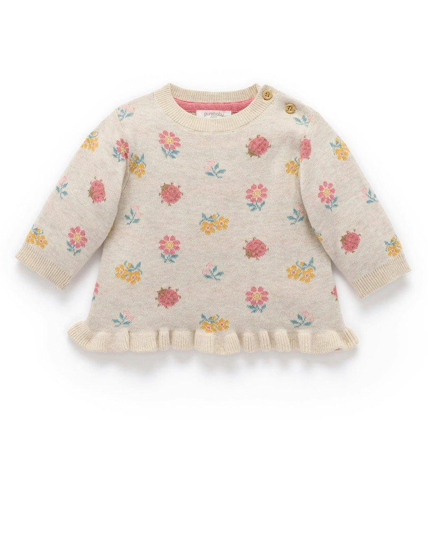 Ladybird Jumper Ladybird Jacquard