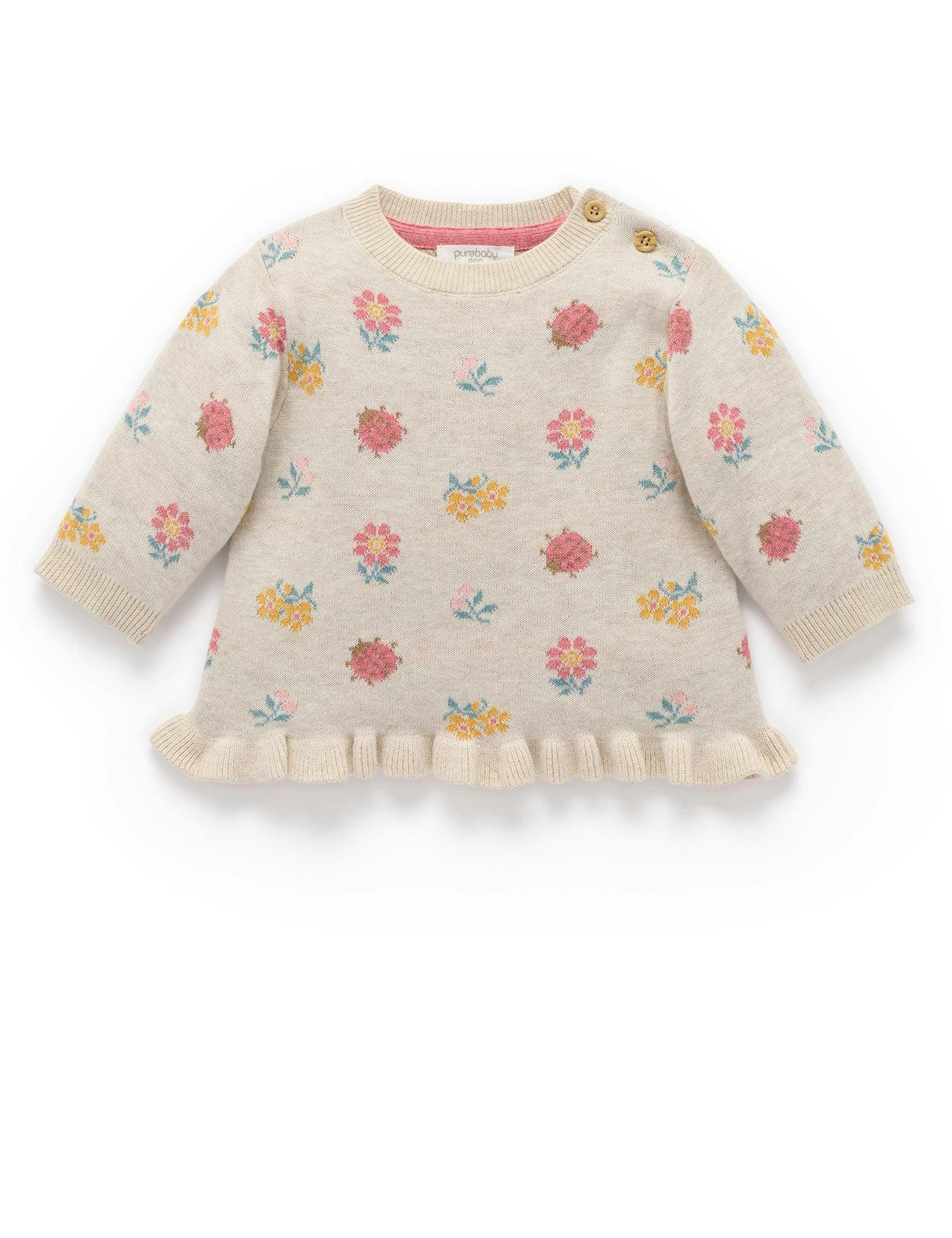 Ladybird Jumper Ladybird Jacquard