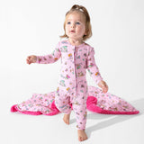 Mermaid Lagoon Bamboo Convertible Footie