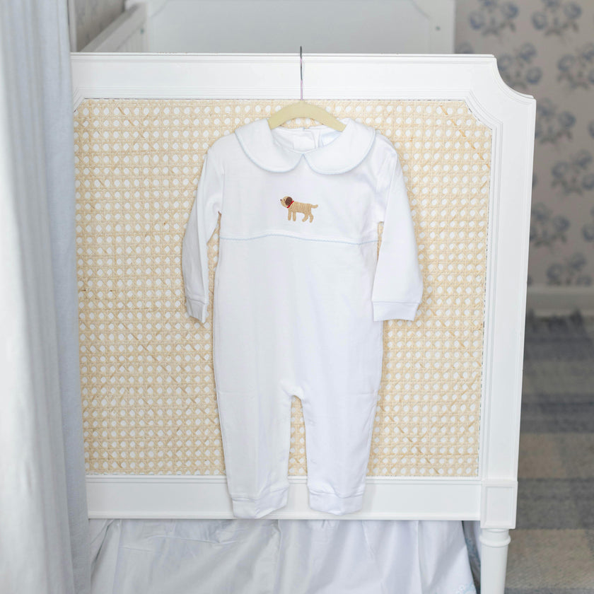 Crochet Playsuit - Boy Lab
