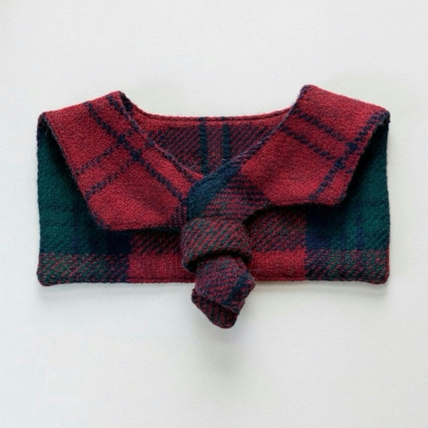 Heirloom Wool Sailor Collar – Loganberry Tartan
