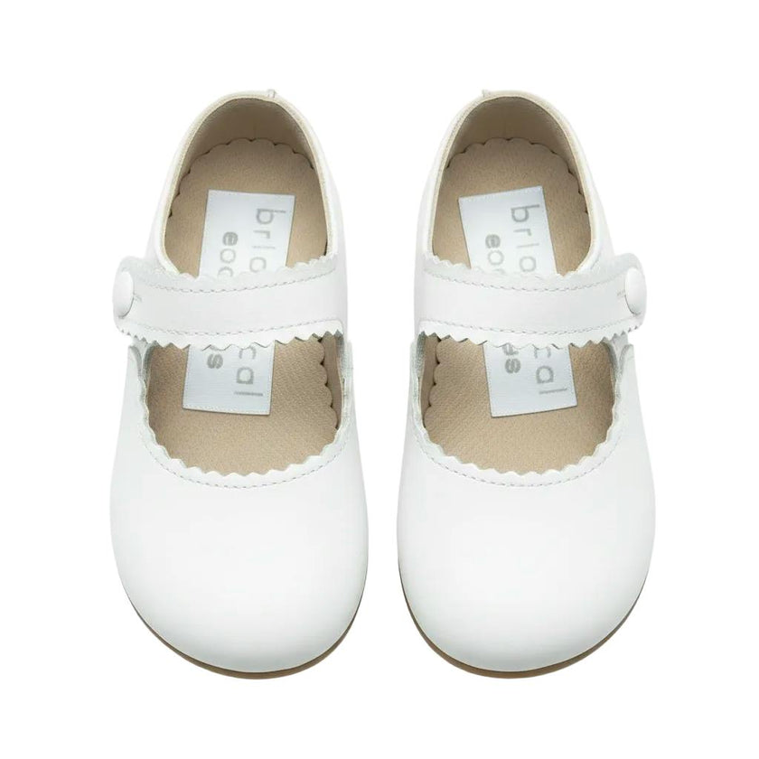 Emma Pre-Walker Baby Shoes - White
