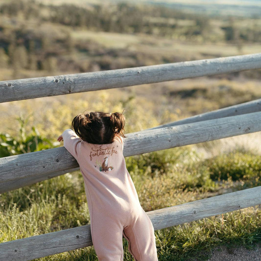 Dusty Rose Sweater Jumpsuit