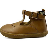 Lark T-Bar Barefoot Shoe, Tan