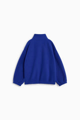 Cloudy Fleece Sweatshirt Dazzling Blue