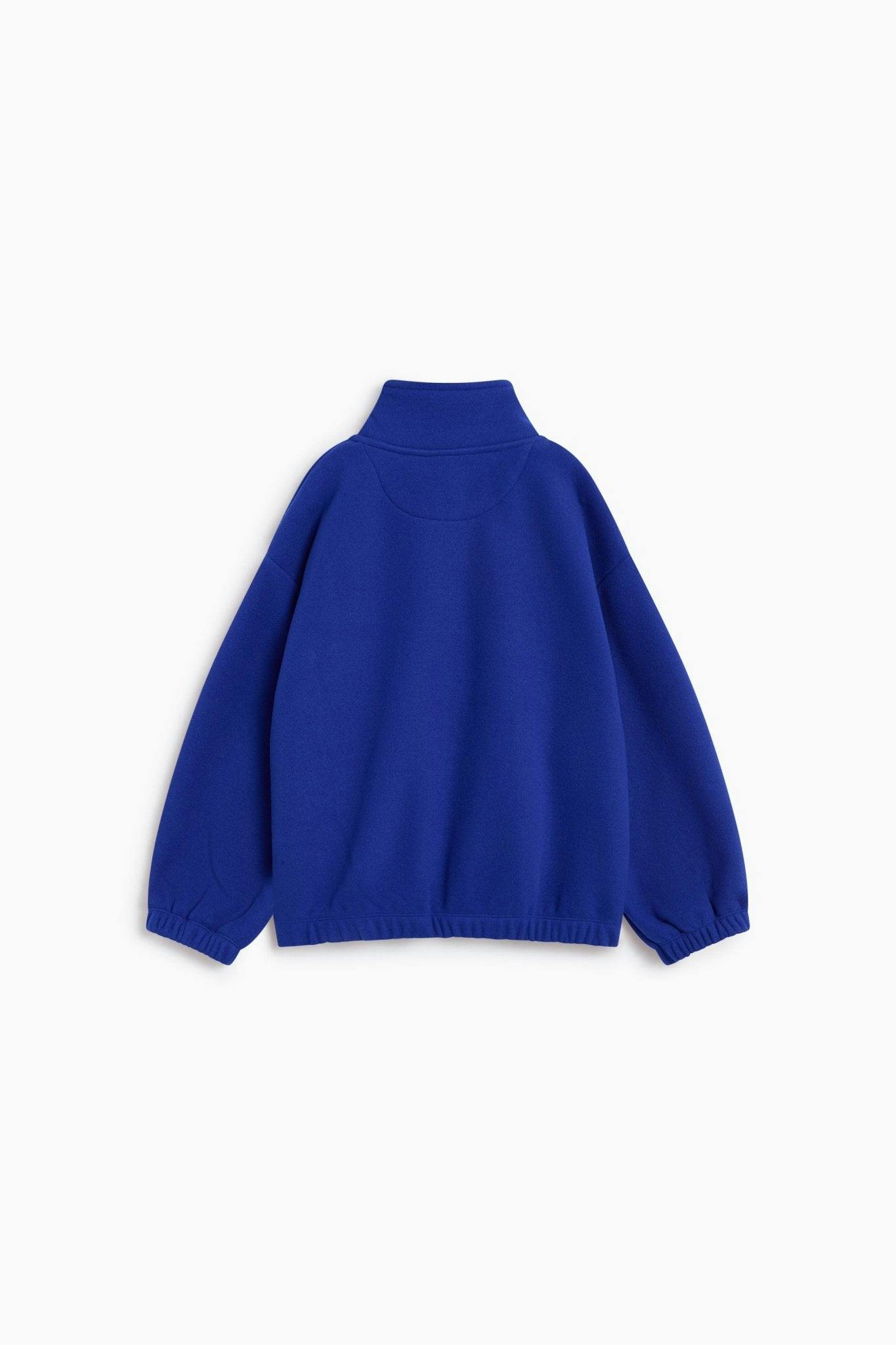 Cloudy Fleece Sweatshirt Dazzling Blue