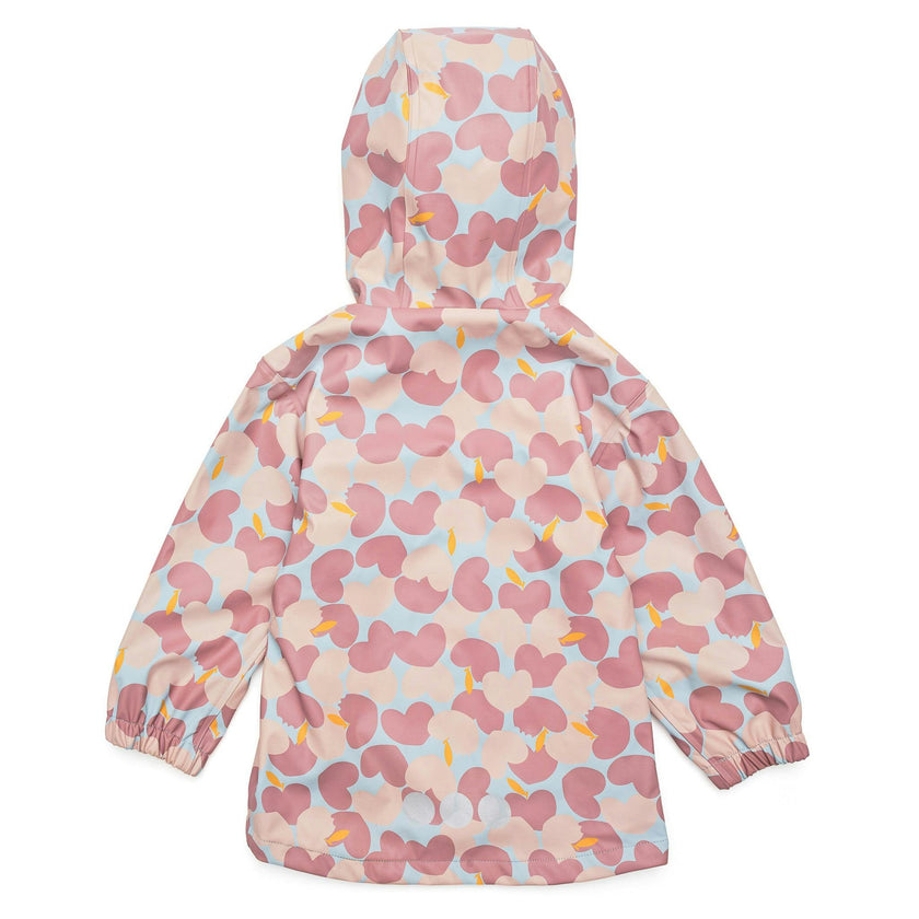 Recycled Waterproof Raincoat, Pink