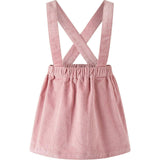 Floral Blouse Cord Pinafore Set