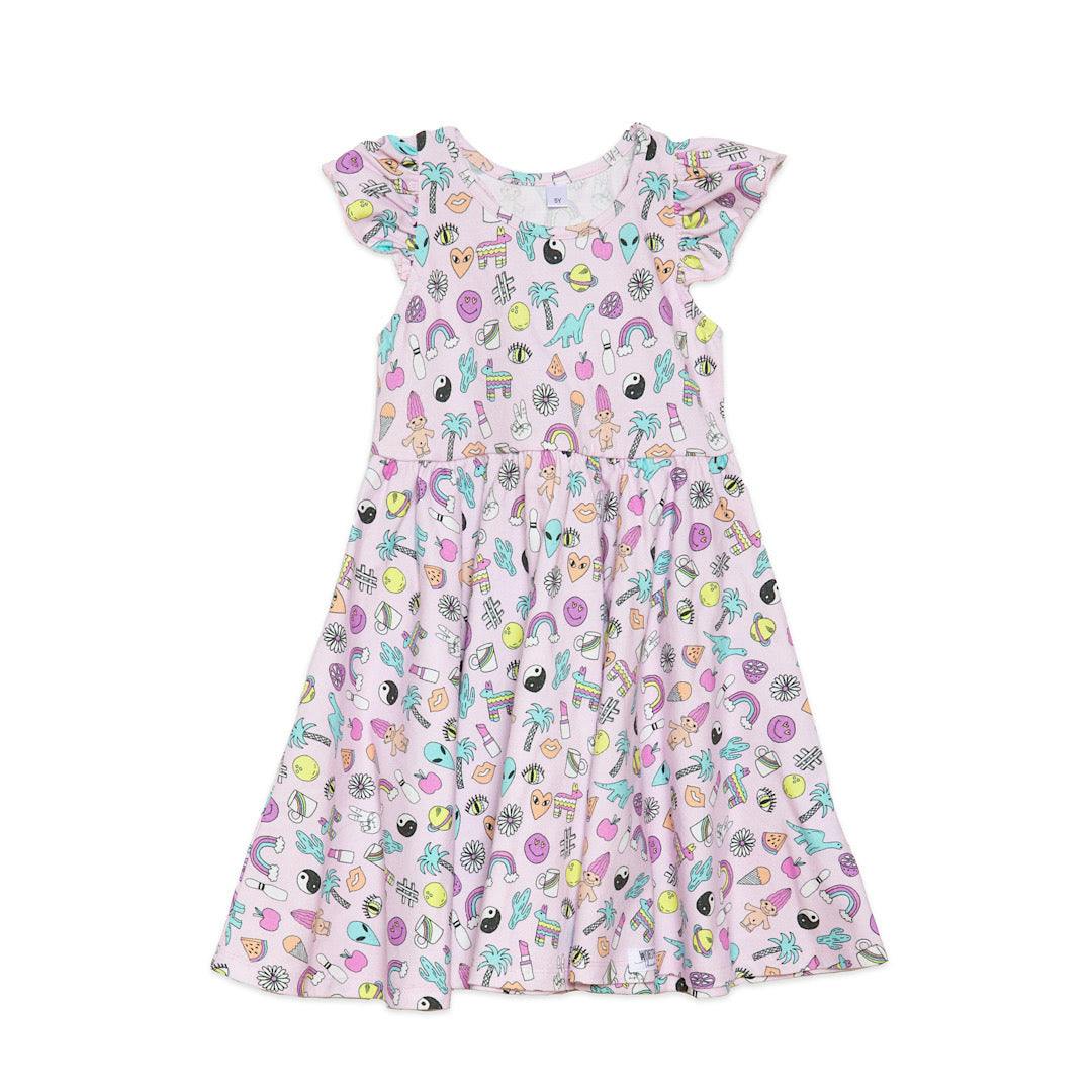 Racer Back Twirly Dress in 90s Toys