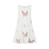 Sequin Butterfly Velour Dress