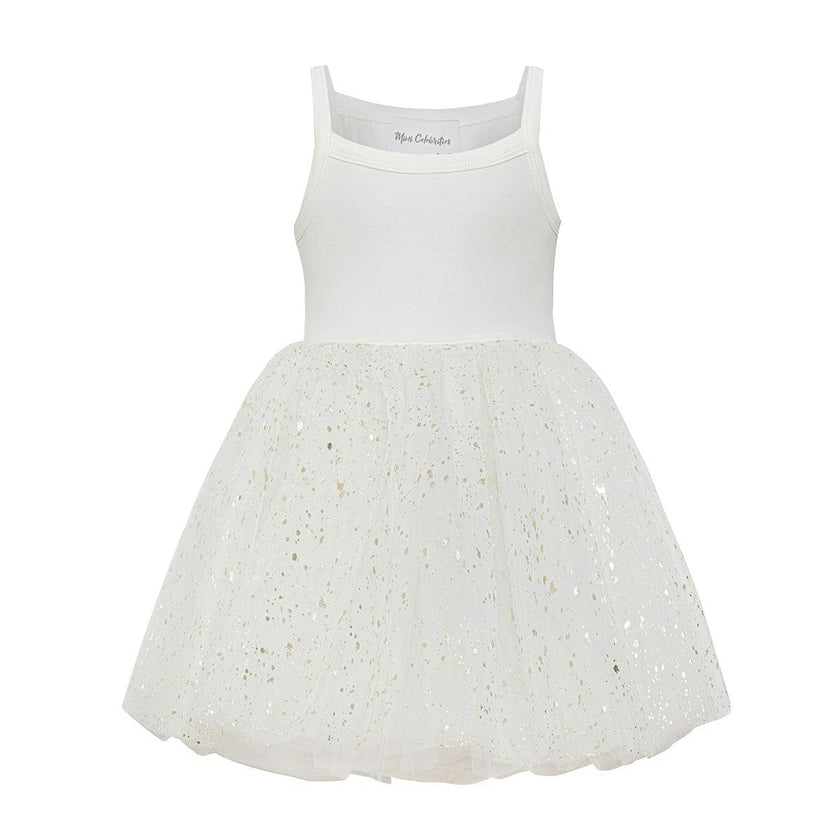 Sparkle White Dress Set