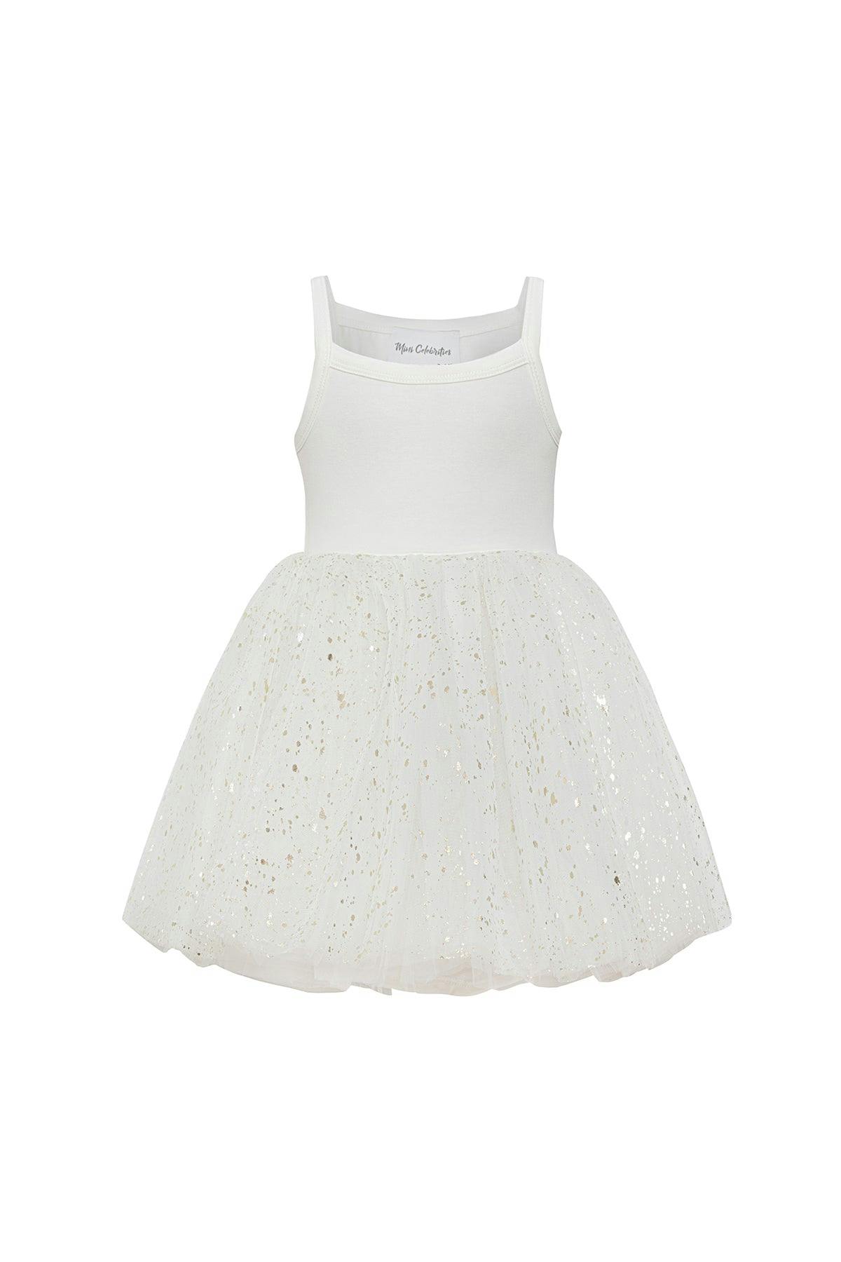 Sparkle White Dress Set