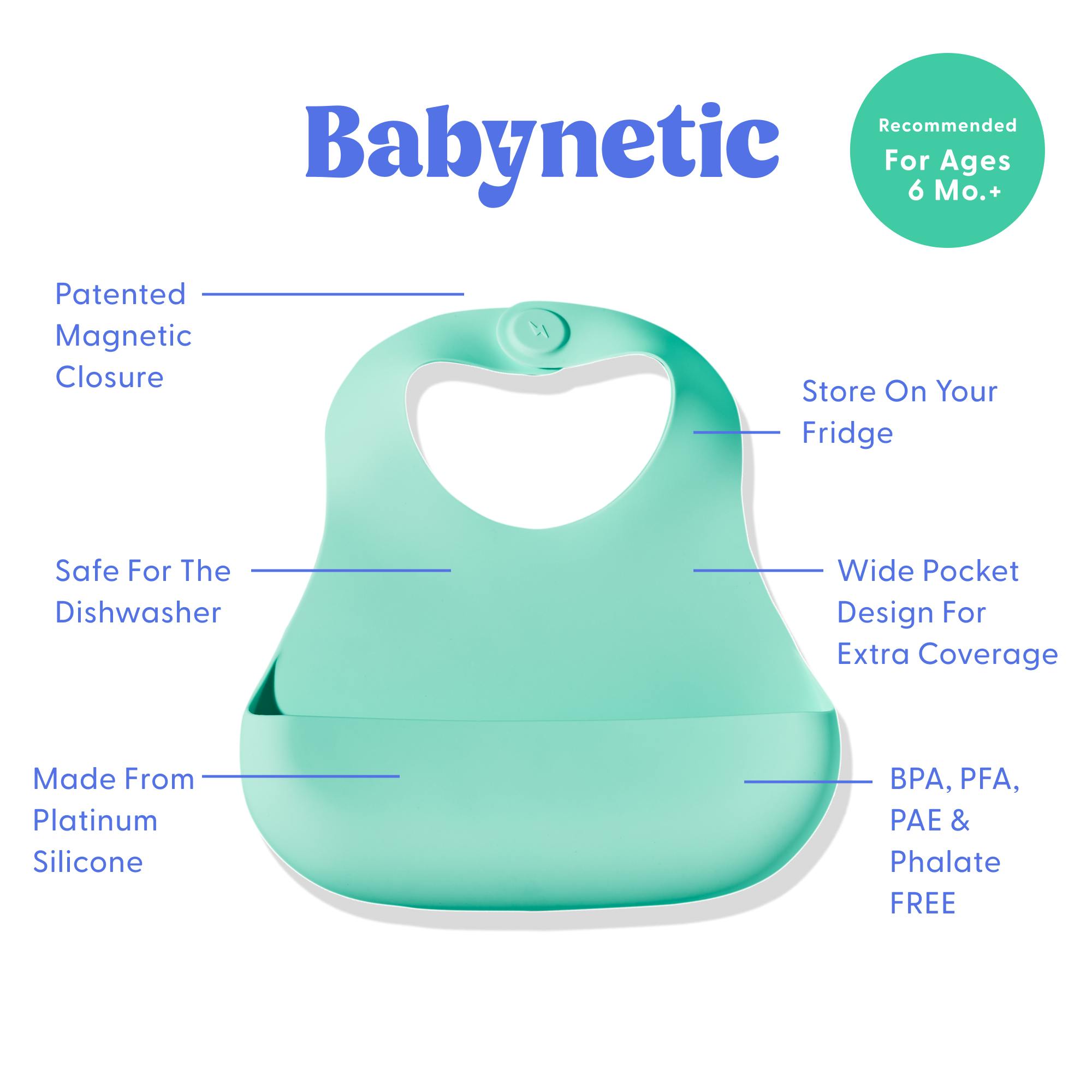 Magnetic Silicone Bib