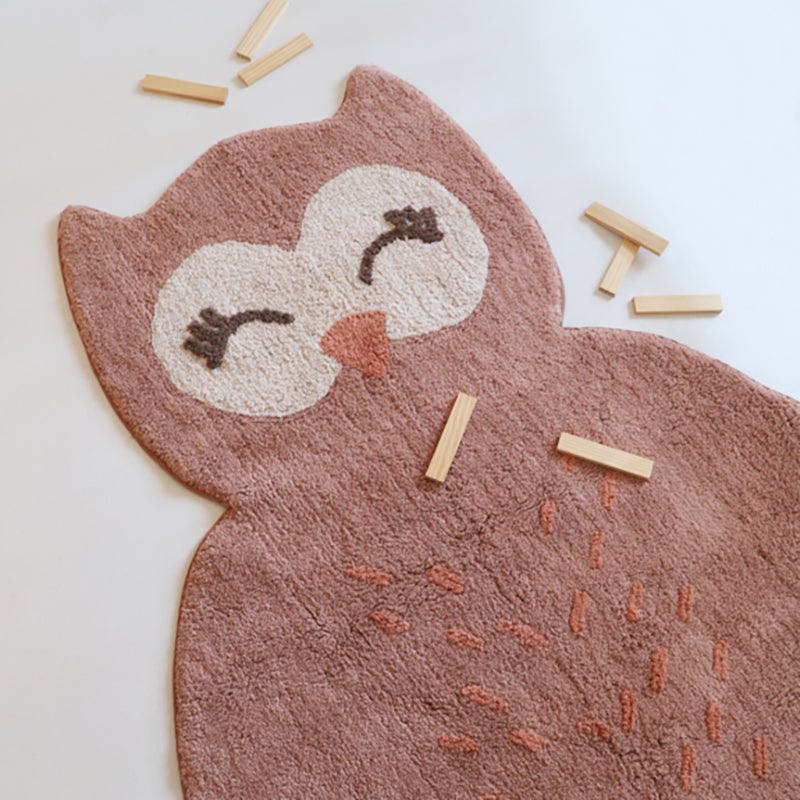Non-Slip Back Hand-Tufted Rug