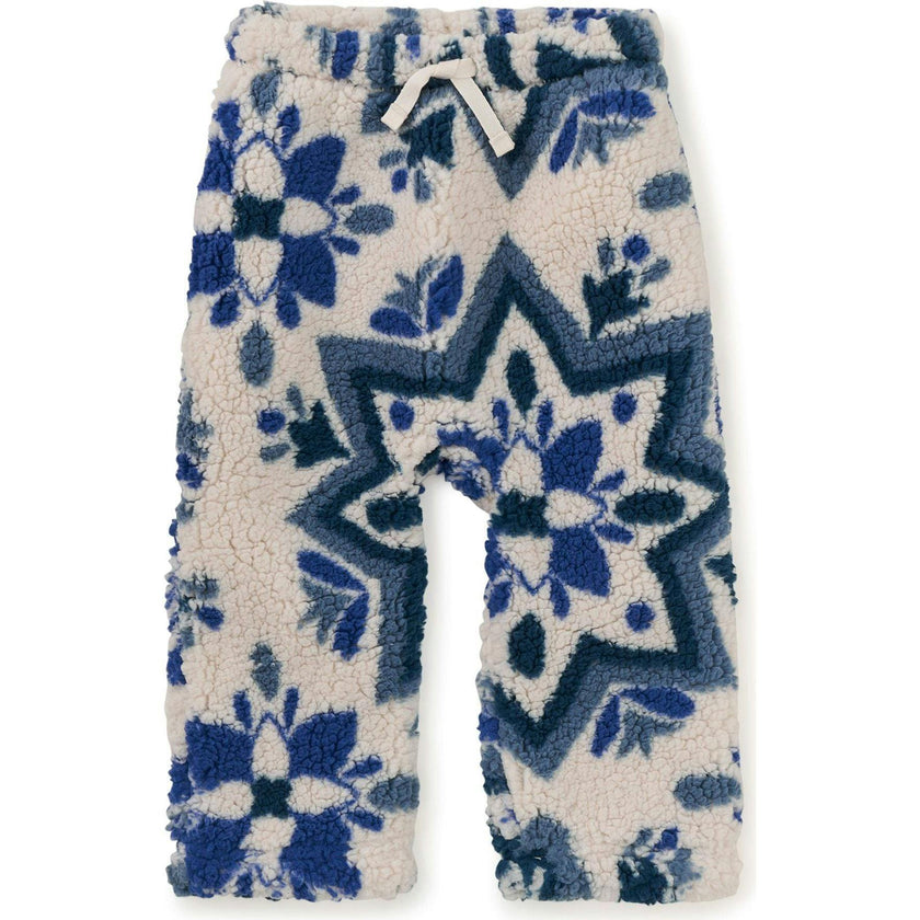 Teddy Fleece Baby Pants, Multi