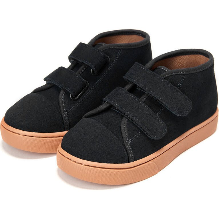 Robby Suede 2-Velcro Strap High Sneakers