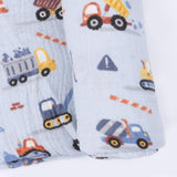 Crayon Construction - Swaddle Blanket