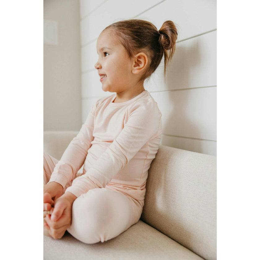 Blush Long Sleeve Pajama Set