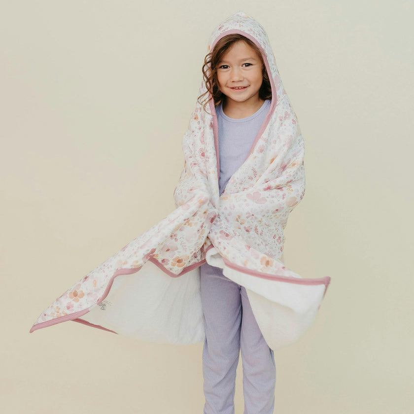 Premium Big Kid Hooded Towel - Diana