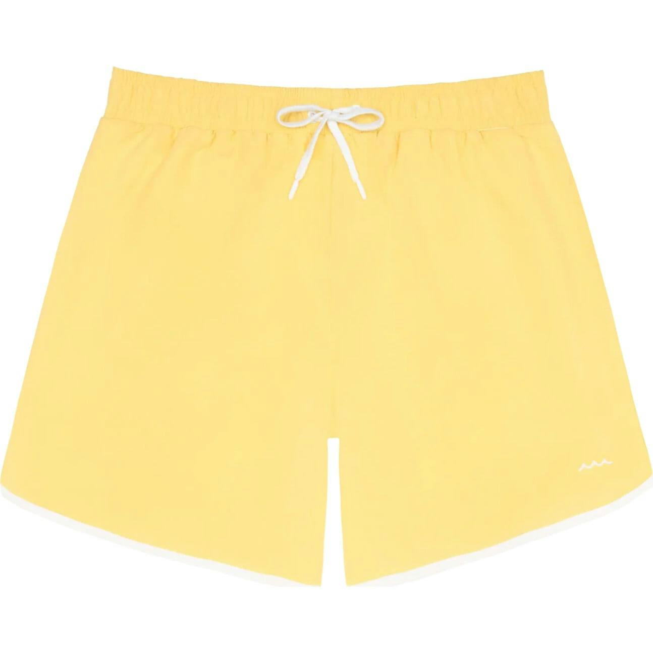 men's soleil yellow boardie