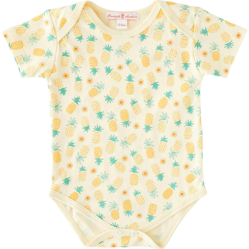 Pineapple Print Onesie
