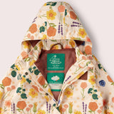 Flower Meadow Recycled Waterproof Raincoat, Multi
