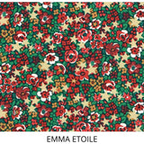 My Little Shop UK X Maisonette Exclusive Liberty Of London Baby'S First Christmas Gift Set, Red