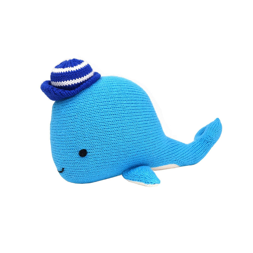 Knit Whale Plush