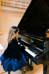 VENDOME JACKET NAVY SMOCKED