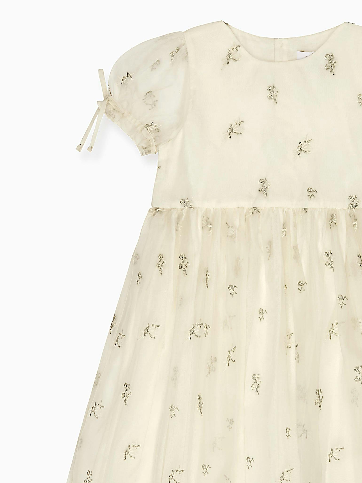 Ivory Gardenia Ceremony Girl Dress