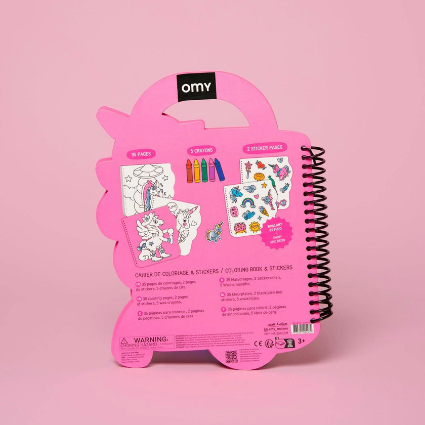 Lily - Super Coloring & Stickers Book