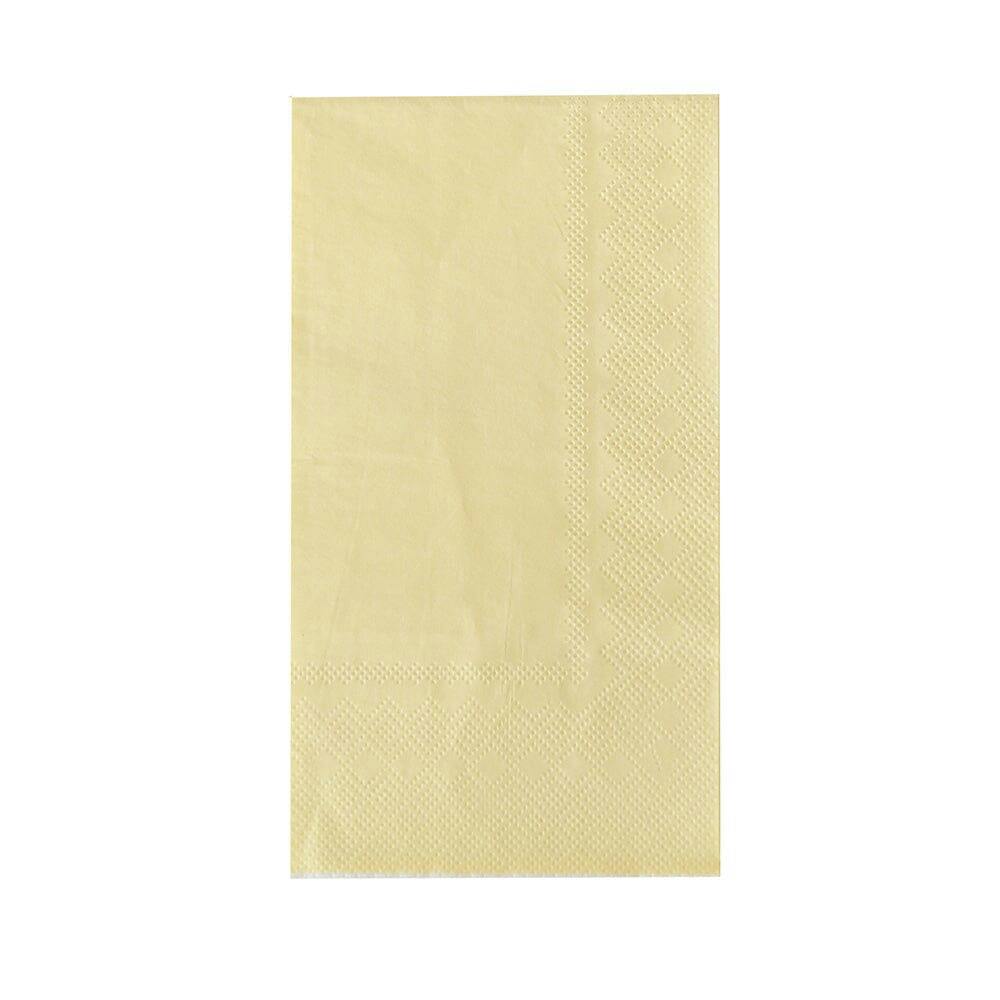 Shades Lemon Guest Napkins