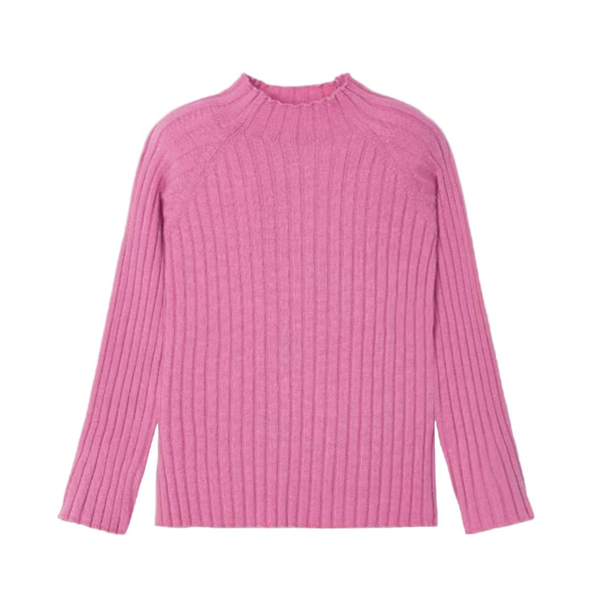 Girl Ribbed Turtleneck