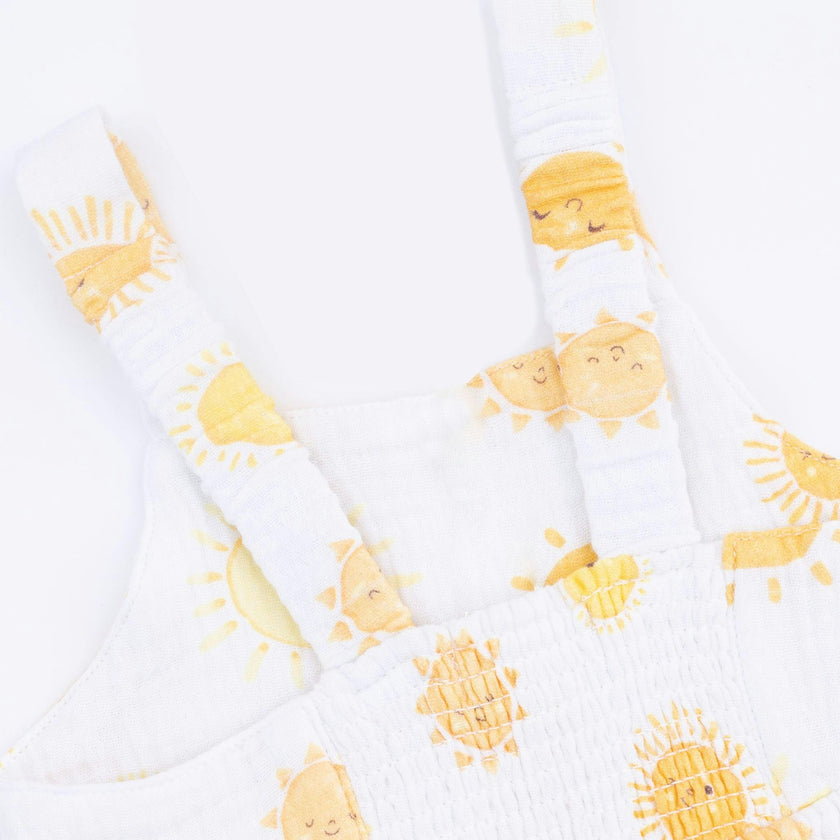 Happy Suns - Peplum Tank with Wide Leg Pant