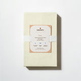 All-Stages Bassinet Sheet in GOTS Certified Organic Brushed Cotton in Ivory
