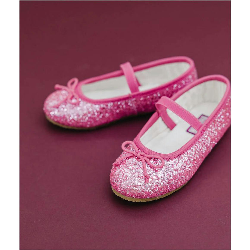 Victoria Sparkle Glitter Flat