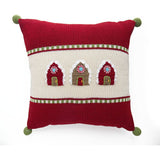 Gingerbread House Square Pillow