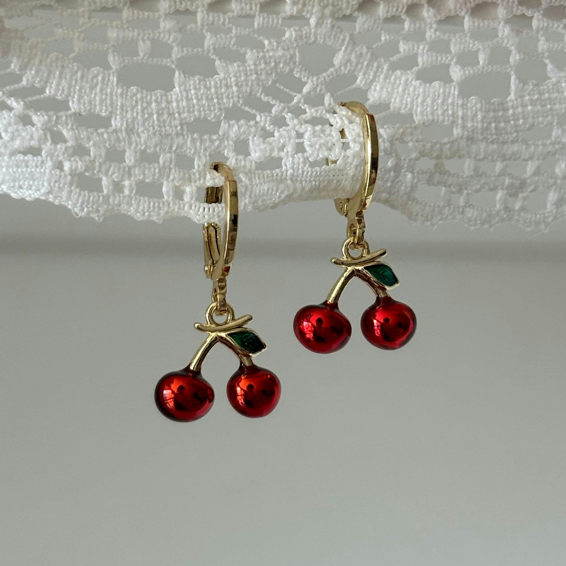Cherry Dangle Earrings